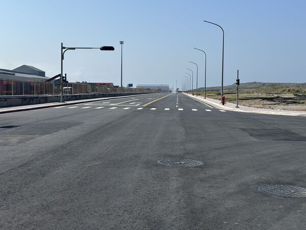 ▲台北港開通G4道路現況。（圖／基隆港務分公司）