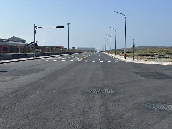 ▲台北港開通G4道路現況。（圖／基隆港務分公司）