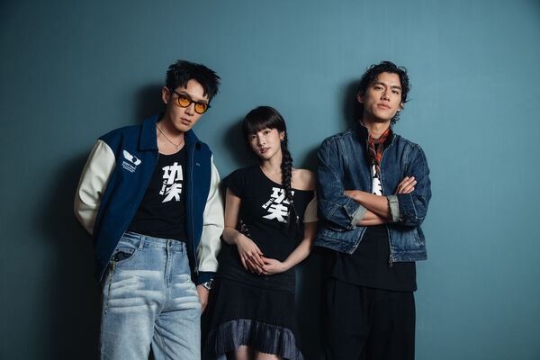 ▲柯震東、王淨、朱軒洋，接受《ETtoday星光雲》專訪。（圖／麻吉砥加提供）