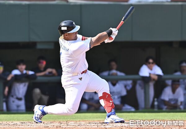 ▲▼ 2026WBC經典賽中華隊自辦熱身賽,吉力吉撈&middot;鞏冠。（圖／記者李毓康攝）