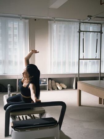 ▲楊謹華、劉以豪、張軒睿、温貞菱為健身房代言。（圖／虎鐵健身X器械皮拉提斯提供）