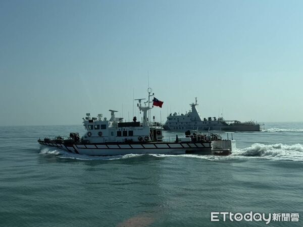 ▲▼中國海警春節前再度侵擾金門海域。（圖／海巡署金馬澎分署提供）
