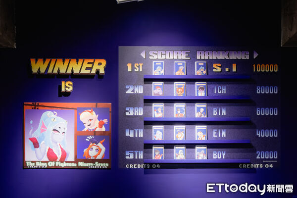 ▲▼駁二動漫倉庫限定企劃《KO格鬥祭》聯名《拳皇97》，2月14日起熱血登場。（圖／駁二藝術特區提供）