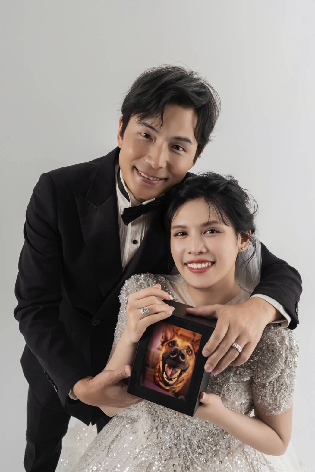 ▲▼孫協志、夏宇童2／14補辦婚宴。（圖／翻攝臉書／夏宇童）