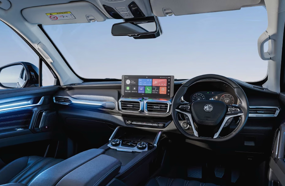 ▲MG於印度發表全新旗艦代表7人座。（圖／翻攝自MG）