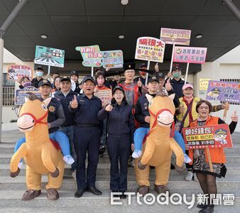 春節安全有保障　朴子警創意宣導假投資詐騙防範術