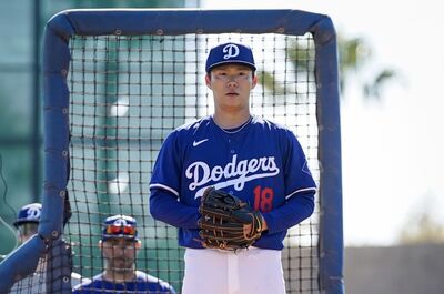 備戰WBC首戰台灣！山本由伸春訓首日Live BP　大谷緊盯盛讚