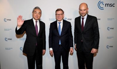 中德法外長首次舉行三方會晤　陸官媒：德法重申奉行一中政策