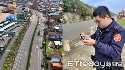 春節連假北海岸恐湧車潮　金山警出動空拍機掌握路況