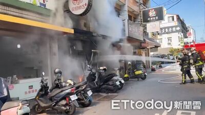 快訊／逢甲商圈湯包店換瓦斯！管線脫落引發氣爆　男子緊急送醫