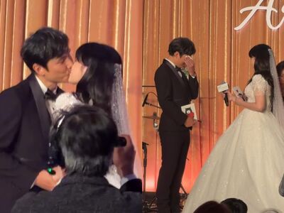 孫協志深吻夏宇童！　誓詞淚崩「互訂終生」：謝謝妳出現在我生命裡