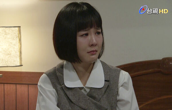 ▲何宜珊劇中好不容易懷孕卻是空歡喜一場。（圖／台視提供）