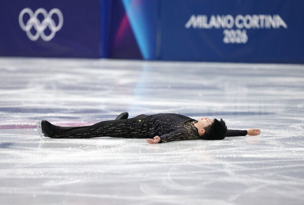 ▲▼台灣19歲小將李宇翔在長曲決賽拿下141.92分。（圖／路透）