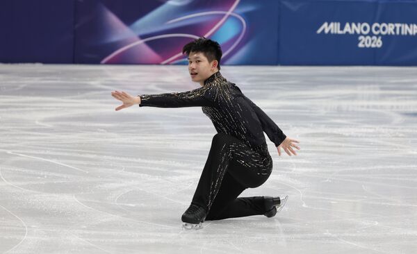 ▲ 李宇翔在2026年米蘭科爾蒂納冬季奧運男子單人滑長曲決賽拿下141.92分，最終以總分214.33分完成奧運首秀。（圖／奧會提供（