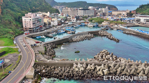 ▲野柳東澳漁港全景。（圖／記者郭世賢翻攝）