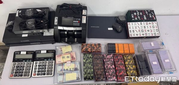 ▲▼嘉義警方破獲賭場。（圖／記者翁伊森翻攝）