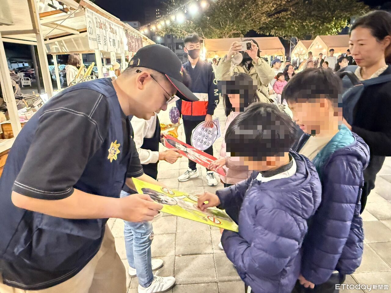 東警前進微光市集宣導 捍衛兒童身體自主權