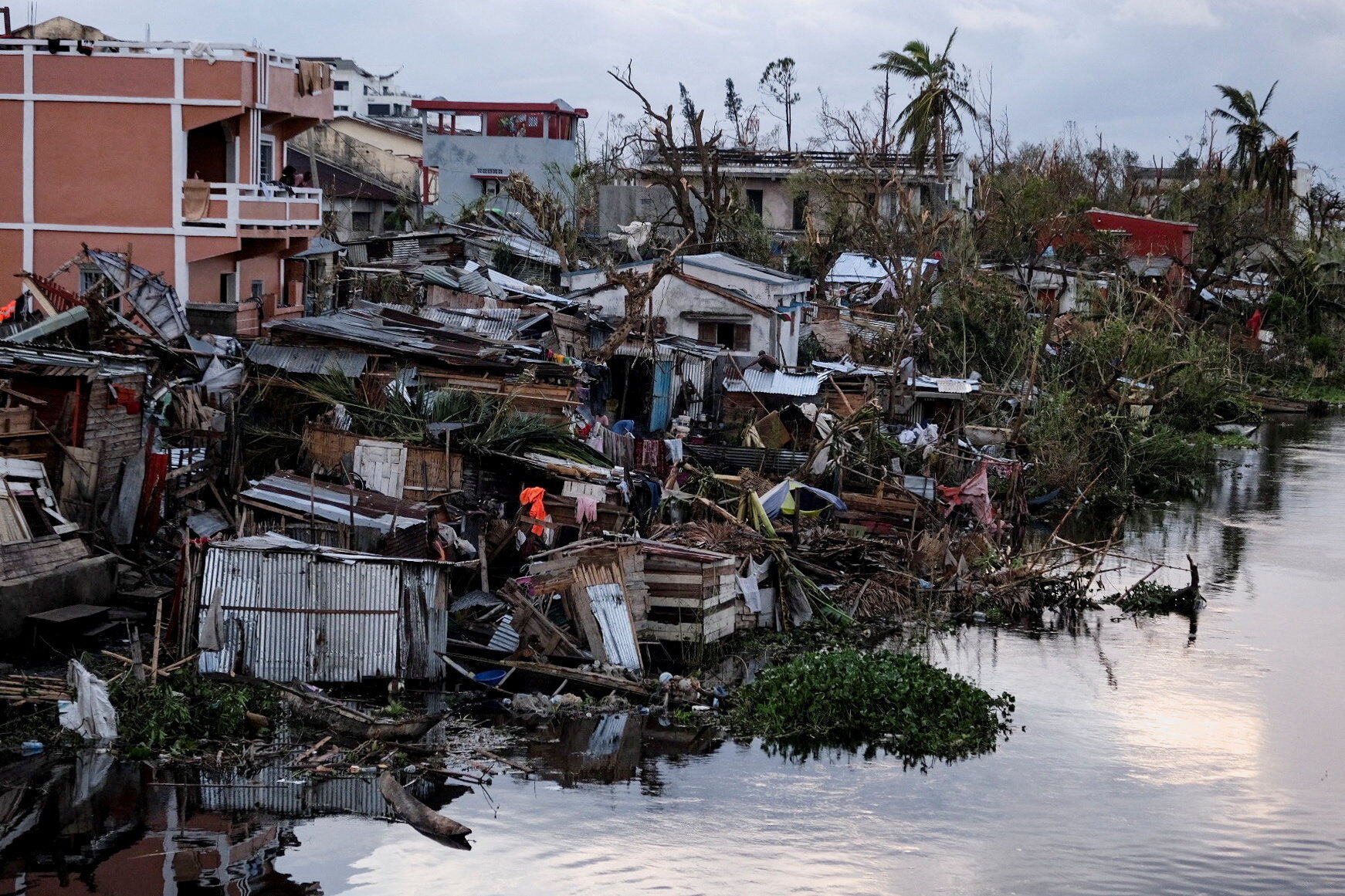 ▲馬達加斯加遭強烈熱帶氣旋侵襲，當地災情嚴重。（圖／路透）