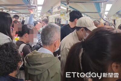 快訊／北捷龍山寺站深夜驚魂！一男疑車上揮傘　乘客嚇壞全衝下車