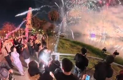 高雄蓮池潭煙火炸人群！　驚魂過程全都錄