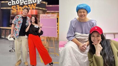 哈孝遠情人節手術！瑄瑄曝夫妻燦笑合照「你結紮我剖腹，一人一刀」