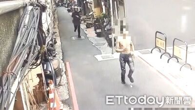 通緝犯鑽防火巷尿尿引盤查　推警半裸逃50米！被逮搜出毒品