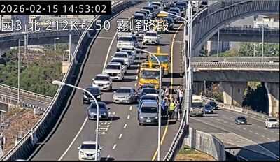 除夕國道估9路段易塞　國5南下可能連堵5小時