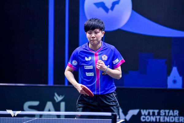▲台灣桌球一姐鄭怡靜。（圖／翻攝自WTT官網）