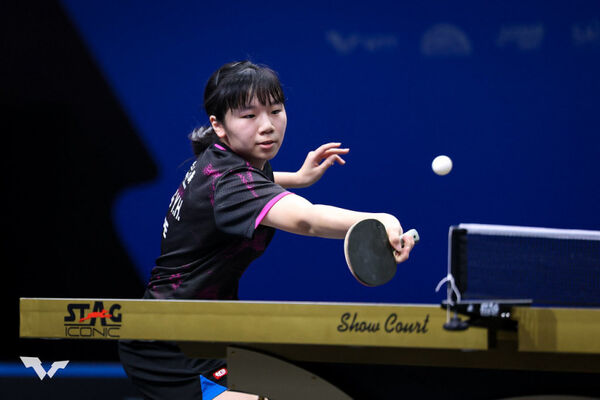 ▲台灣17歲台灣小將彭郁涵。（圖／翻攝自WTT官網）。