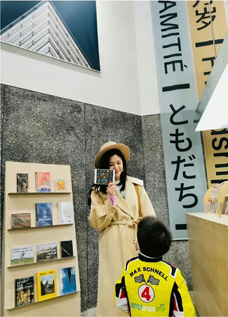 ▲陳妍希送兒子回家跟陳曉過年。(圖/翻攝自微博)