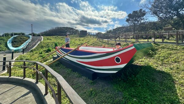 ▲石門雙心公園。（圖／新北市景觀處提供）