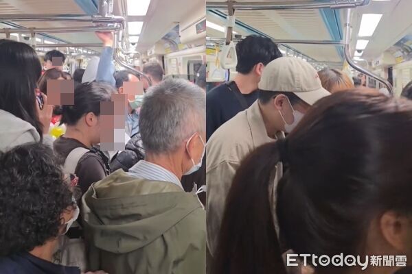 快訊／北捷龍山寺站深夜驚魂！一男疑車上揮傘　乘客嚇壞全衝下車