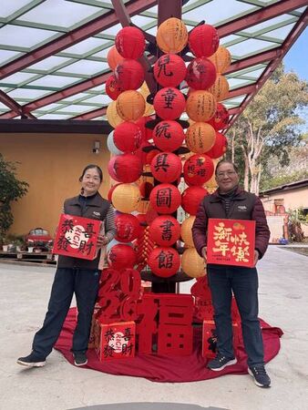 ▲桃市圖總館閱讀迎春　