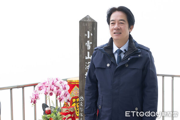 ▲▼ （0215 1800照片才可用)  賴清德於小雪山雷達站發表春節談話    。（圖／總統府提供）