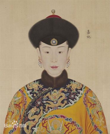 ▲▼「淑嘉皇貴妃」金佳氏。（圖／翻攝百度百科）