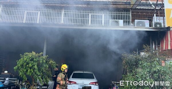 ▲▼台南火警             。（圖／記者林東良翻攝）