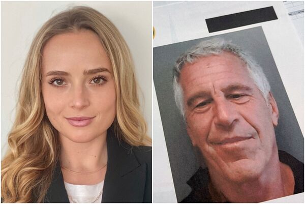 ▲▼ 美國已故淫魔富豪艾普斯坦（Jeffrey Epstein，右）與前女友女兒瑟琳娜（Celina Dubin）。（左圖／翻攝自Dubin Family Foundation；右圖／達志影像／美聯社）