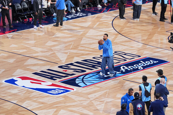 ▲▼金州勇士球星柯瑞（Stephen Curry）放話2027年明星賽將再戰三分球大賽。（圖／達志影像／美聯社）