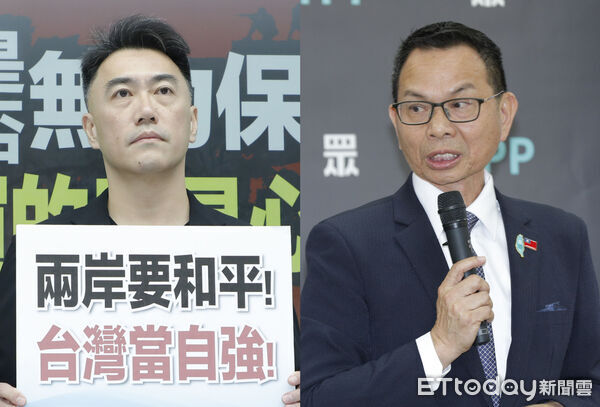 ▲國民黨團書記長林沛祥（左）、民眾黨團總召陳清龍。（合成圖／記者湯興漢攝）