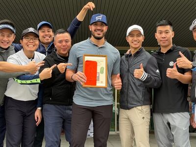 悍將洋投魔力藍喜迎生涯首度一桿進洞　收一萬元紅包加倍喜氣