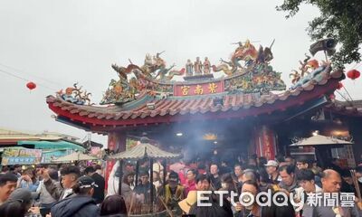 1年借金4億還7億！紫南宮10hrs湧進12萬人...神秘男霸氣還300萬