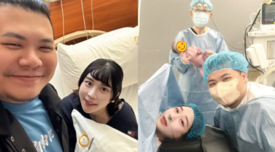 YTR鐵牛喜迎二寶！　甜曬陪產照：好特別的除夕