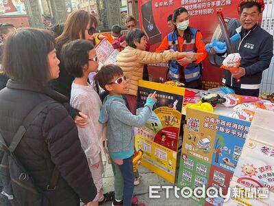 大年初一「防災不打烊」　安平消防快閃宣導守護平安年