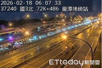 快訊／國3南下車禍　龍潭「紅爆」回堵6公里