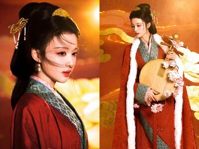 王楚然「紅衣昭君」春晚爆紅！僅出場20秒…回眸熱度飆2億狂漲粉