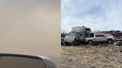 恐怖沙塵暴！能見度「瞬間歸零」畫面曝　美30多車連環撞4死29傷