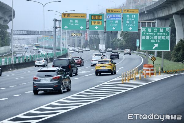 ▲▼  20200216國道車潮           。（圖／記者劉亮亨攝）