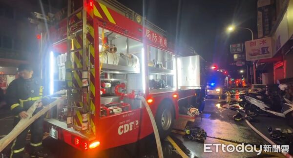 ▲最痛大年初一！台中男吵架疑點燃汽油　妻救出全家7人「夫慘死火海」。（圖／民眾提供）