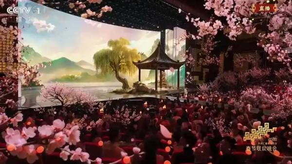 ▲▼ 央視、春晚、馬年、2026、機器人與言承旭尬舞、貓熊、（圖／翻攝 2026央視春晚）