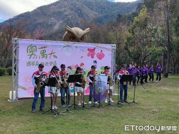 ▲奧萬大「春櫻傳情」浪漫登場，音樂與櫻花共譜春日療癒饗宴。（圖／林業保育署南投分署提供）